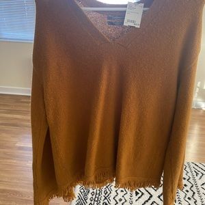 Sweater bell sleeve